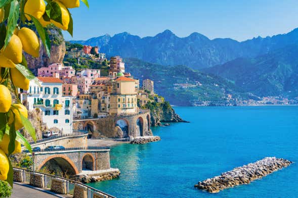Balade en bateau à Amalfi et Positano