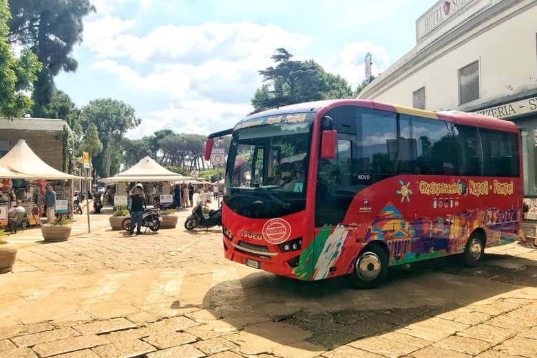 Bus prêt à partir