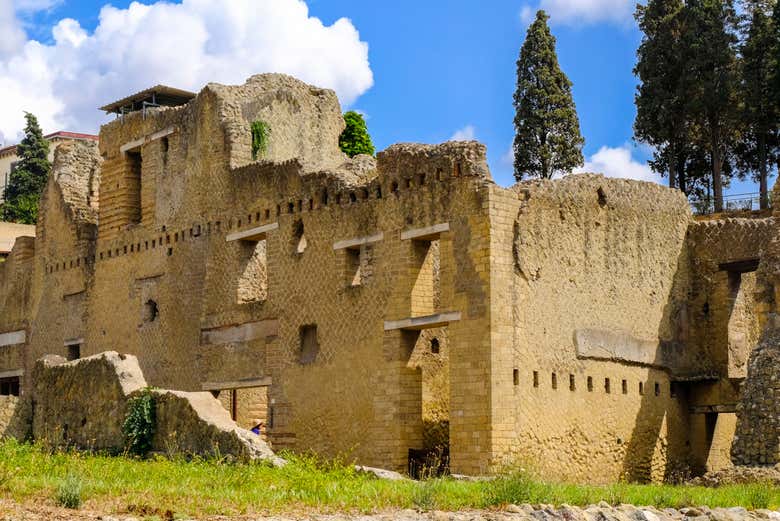 Le sublime site d'Herculanum
