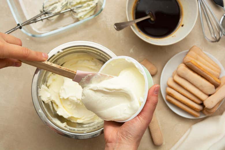 Le mascarpone est prêt !