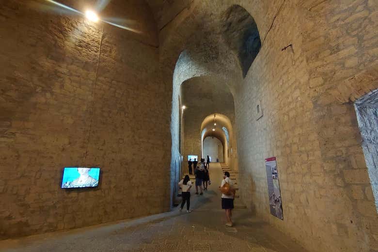 Intérieur du château Sant’Elmo 