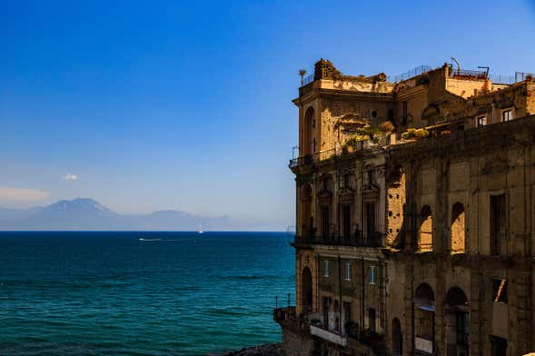 Balade en bateau dans la baie de Naples